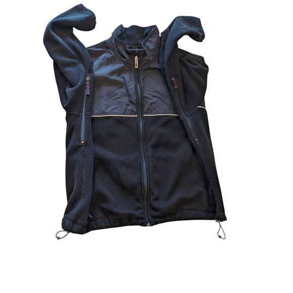 Eddie Bauer Polartec Fleece Jacket Men XXL Zip Outdoor WindPro Hiking Sweatshirt - Picture 12 of 16